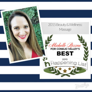 Conejo Valley Best Massage 2015 Michelle Rozzen