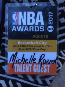 Michelle Rozzen Massage @ NBA Awards